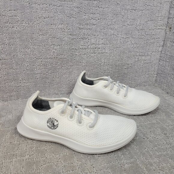 All Birds Tree Runner Women's Size US 7 White Low Top Athletic Sneakers. - Picture 2 of 9
